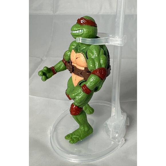 1992 TMNT Movie Star Raph Raphael Teenage Mutant Ninja Turtles Figure Vintage - Picture 2 of 7